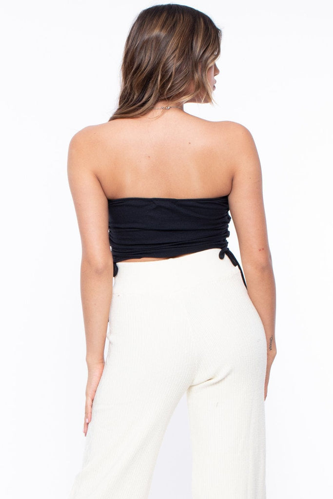 Loungers Knit Rib Palazzo Pants - BUMP BIDDY